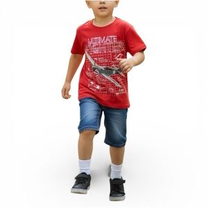 Patuxent Naval Air Museum P-40 Warhawk T Shirt Red XS Airplane Graphic